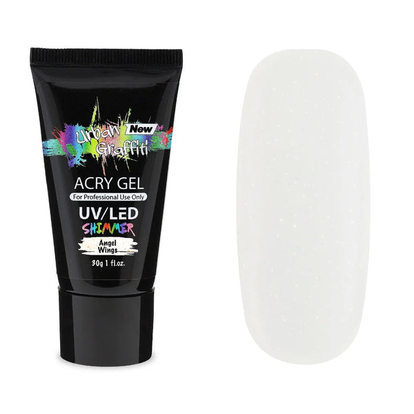Shimmer AcryGel - Angel Wings 30g   Naio Nails