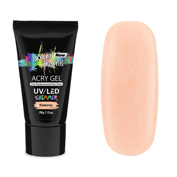 Shimmer AcryGel - Glamorous 30g   Naio Nails