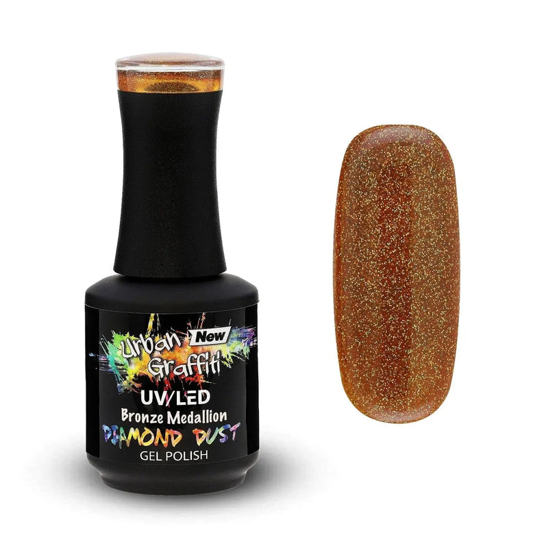 Brązowy Medalion - UGGP-DD019 Urban Graffiti Lakier Hybrydowy 15ml