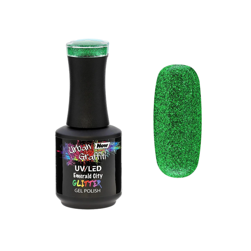 Emerald City - UGGP-A0821 Miejski Lakier Hybrydowy do Paznokci Graffiti 15ml