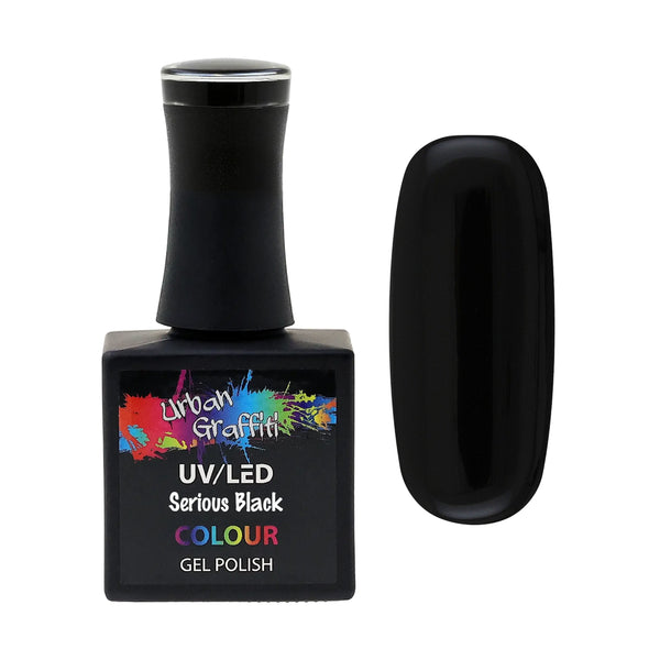 Serious Black - UGGP-A0002 Urban Graffiti Gel Polish 15ml