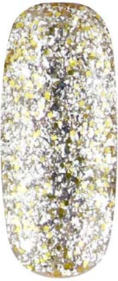 Star Dust - UGGP-A0906 Urban Graffiti Srebrny i Złoty Brokatowy Lakier Żelowy 15ml