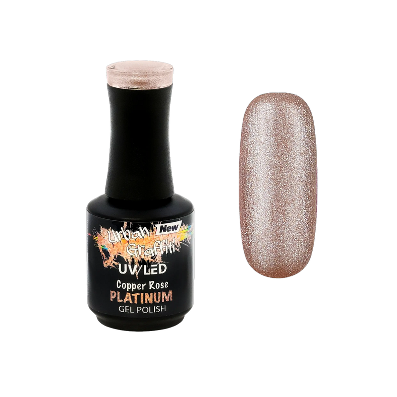 Copper Rose - UGGP-P004 Urban Graffiti Lakier Hybrydowy 15ml