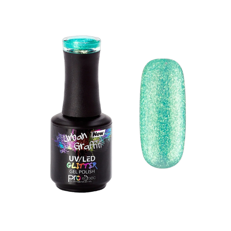 Łuski Syreny - UGGP-A0920 Urban Graffiti - Ocean Green Lakier Hybrydowy 15ml