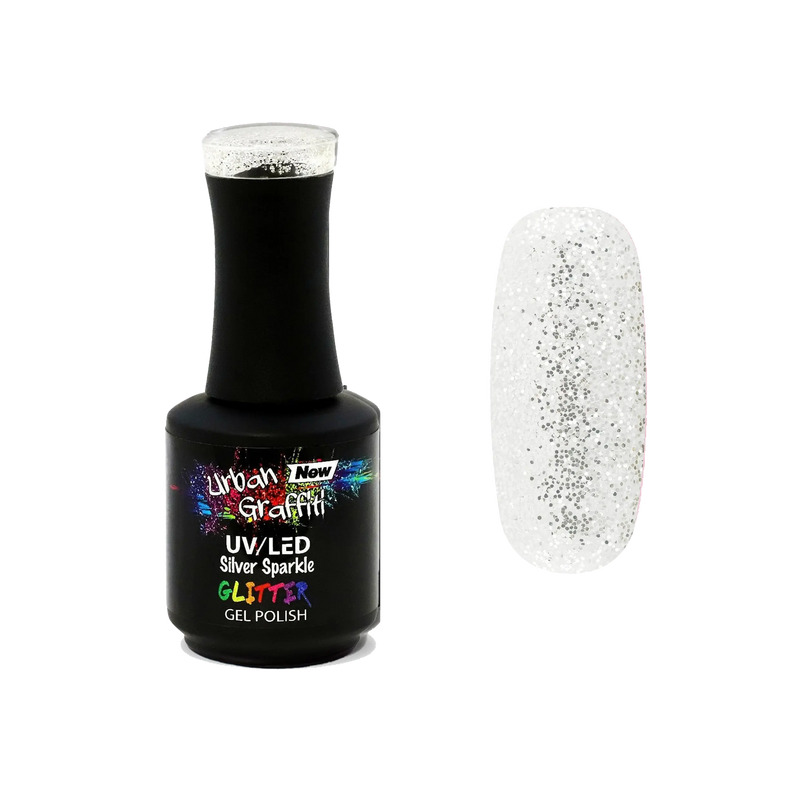 Silver Sparkle - UGGP-A0293 Urban Graffiti Lakier Hybrydowy 15ml