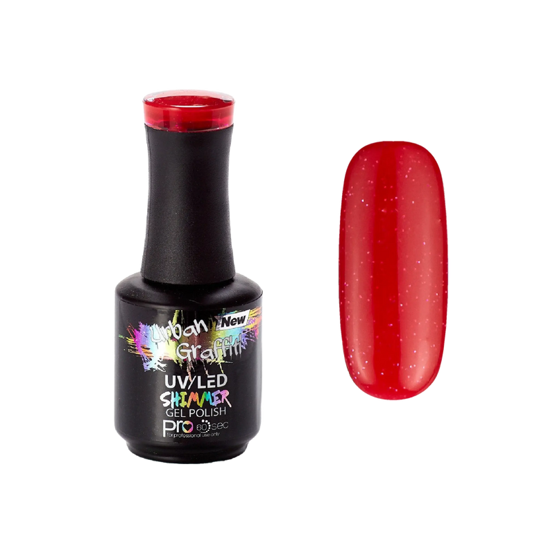 Sorbet truskawkowy - UGGP-A0305 Urban Graffiti Lakier hybrydowy 15ml